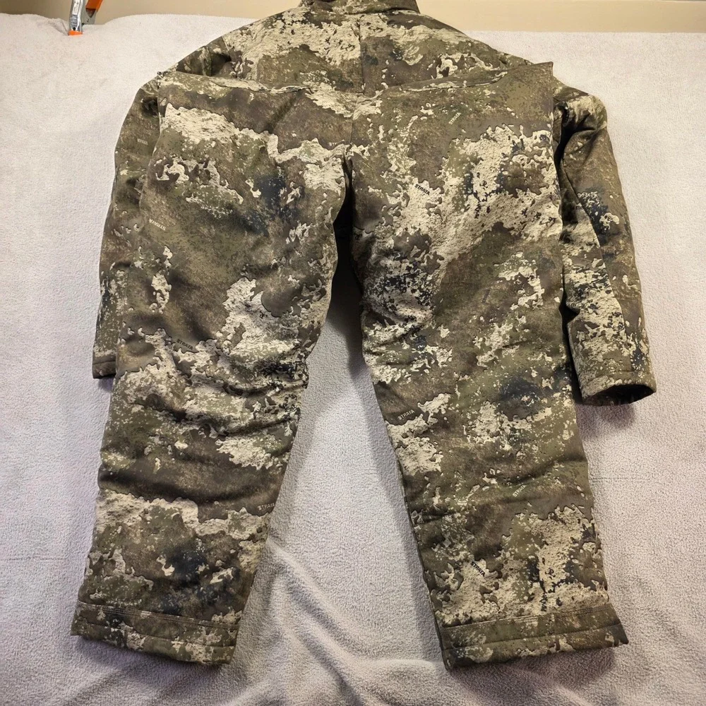 Redhead Coveralls Mens XL Green Strata Camo Insulated Hunting Workwear Outdoor
